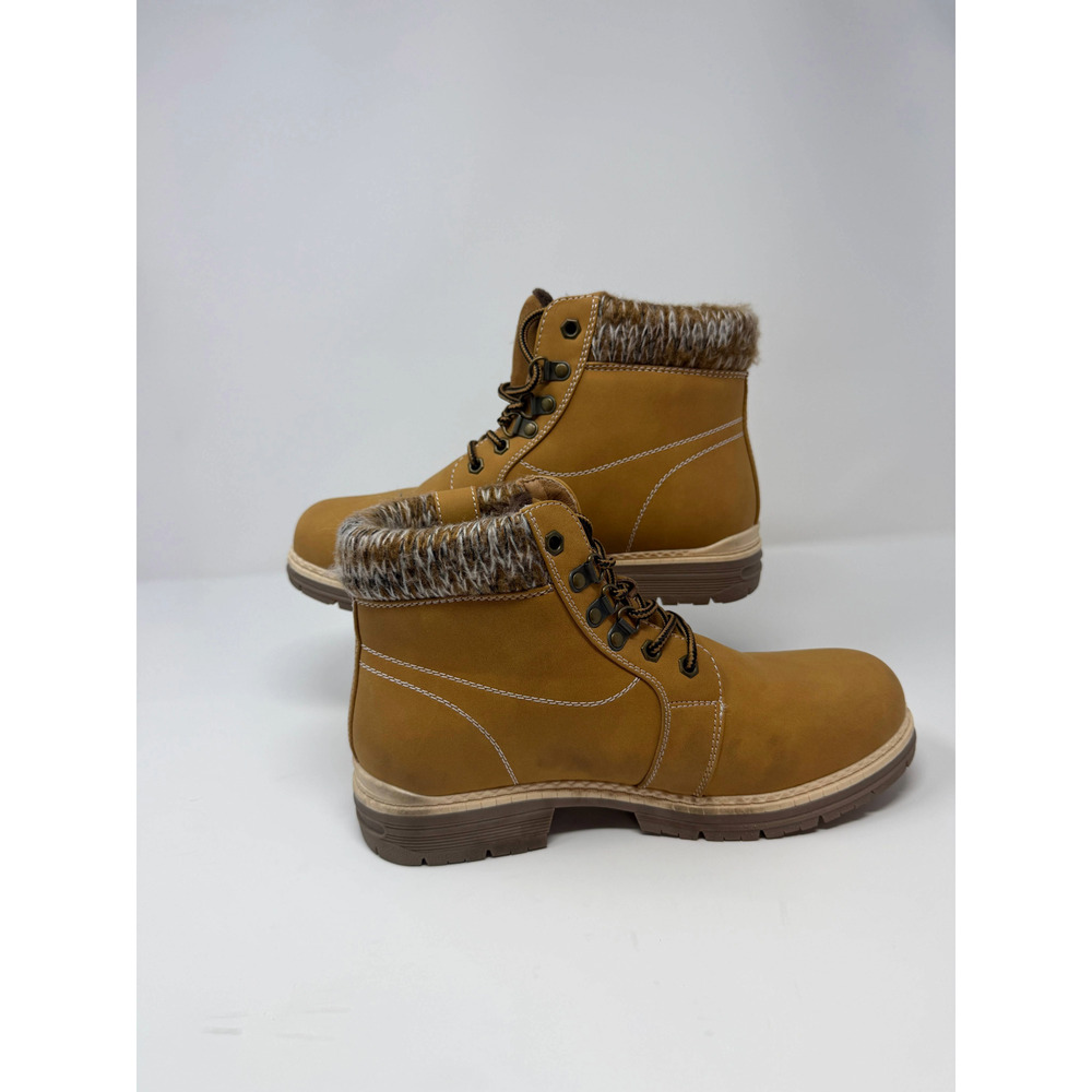 AnjouFemme Casual Winter Hiking Snow Ankle Women Boots SZ 9 (EUC)